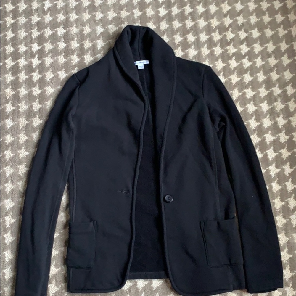 Used James perse shawl cotton blazer
